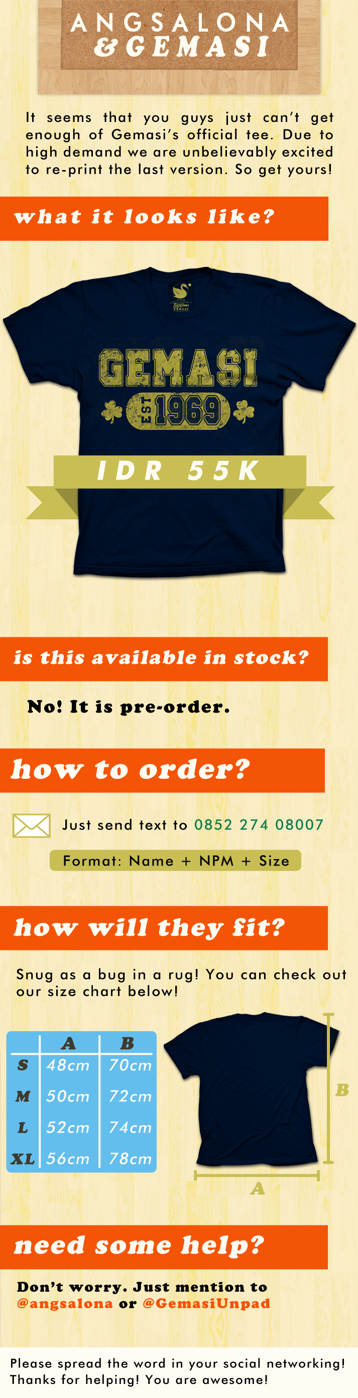 FAQ kaos Gemasi