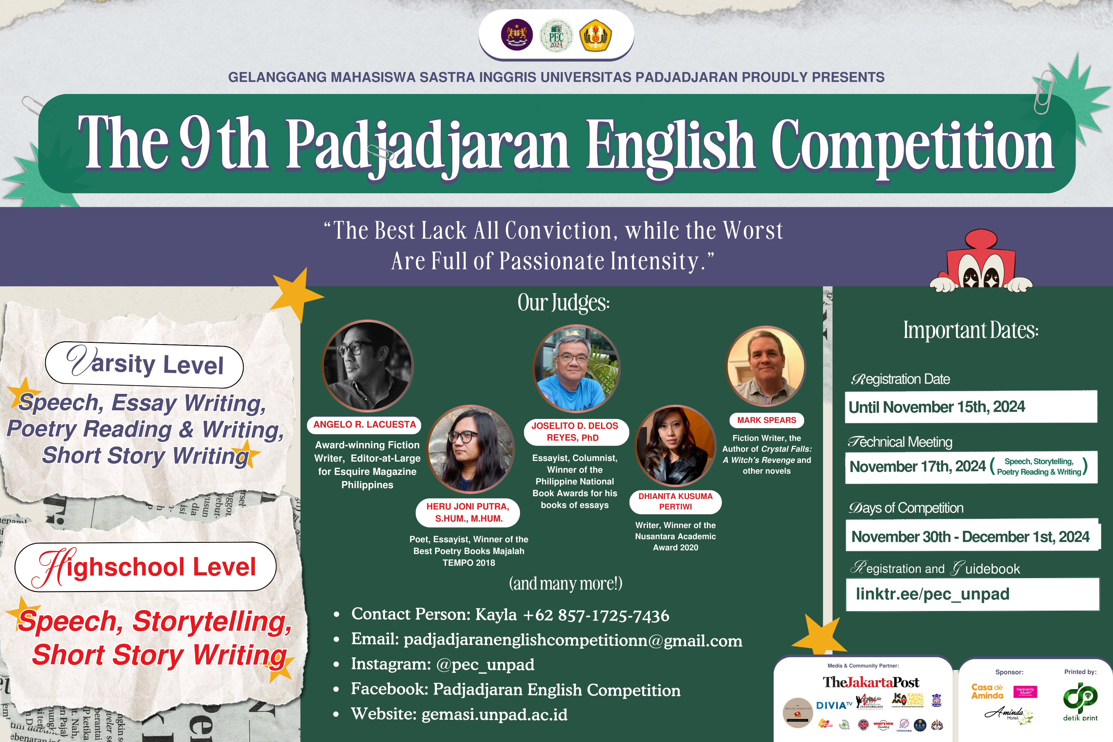 The 9th PEC